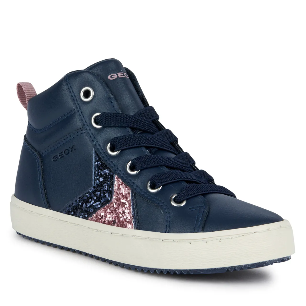 Sneakers Geox J Kalispera Girl J364GB 0BCEW C0965 S Navy/Dk Pink