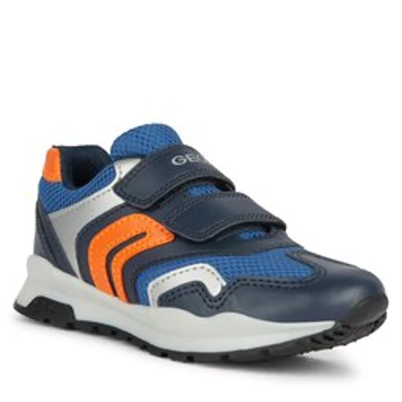 Sneakers Geox J Pavel J0415A 01454 C0659 M Navy/Orange