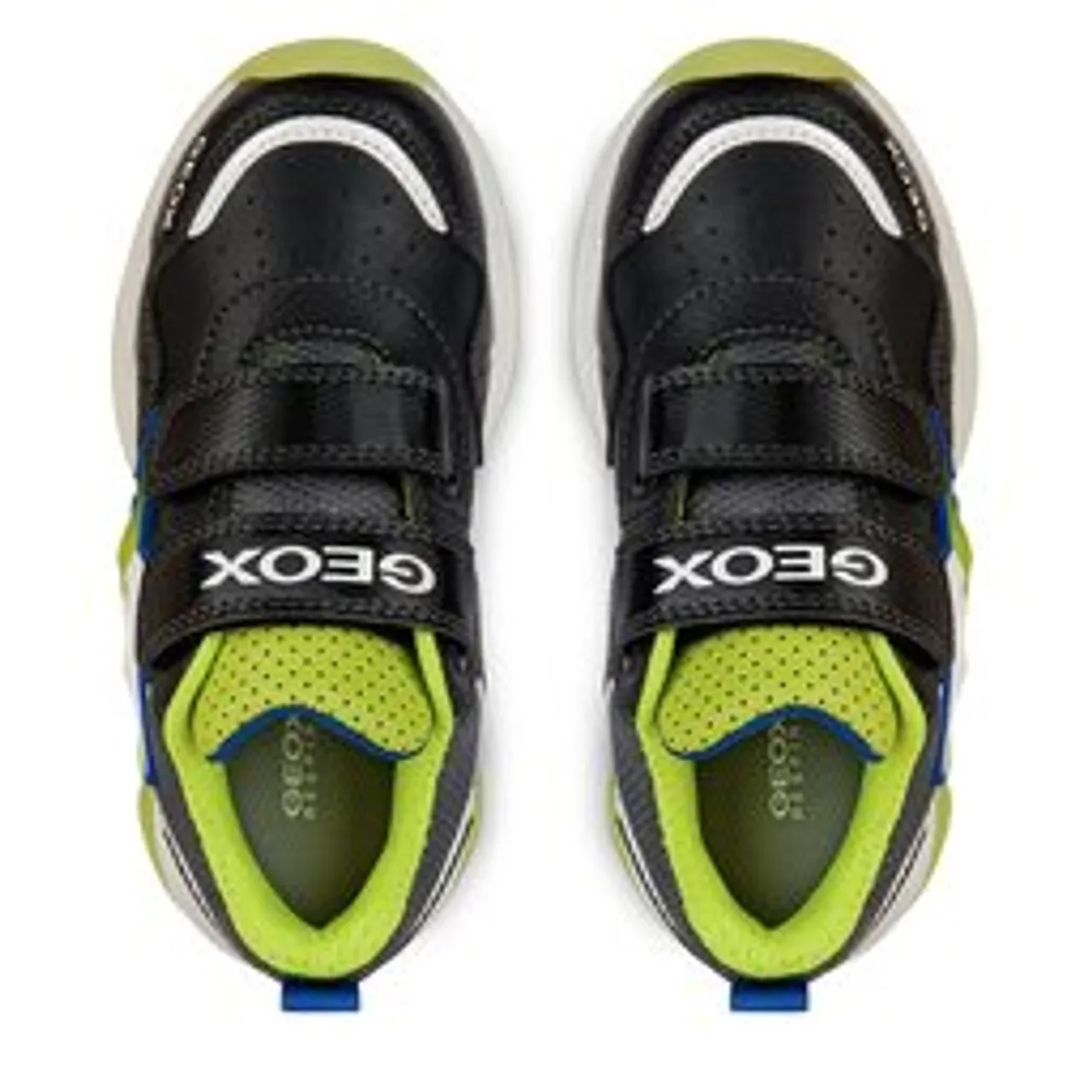 Sneakers Geox J Spaziale Boy J36CQA 0BU11 C0802 DD Black/Lime