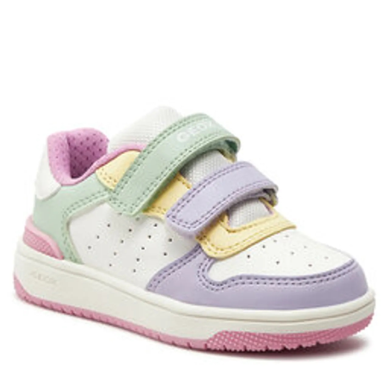 Sneakers Geox J Washiba Girl J45HXB 000BC C0653 M White/Multicolor