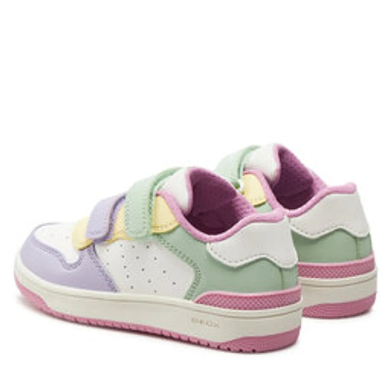 Sneakers Geox J Washiba Girl J45HXB 000BC C0653 S White/Multicolor
