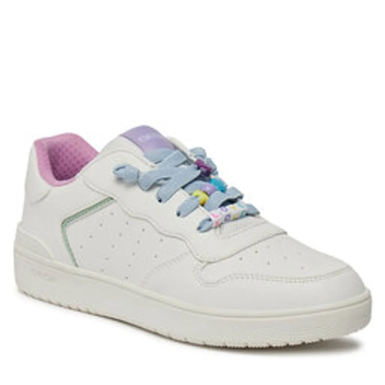 Sneakers Geox J Washiba Girl J45HXD 0003W C0653 D White/Multicolor