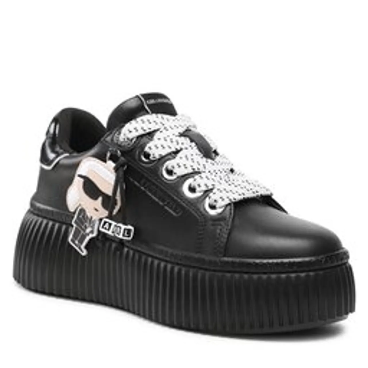 Sneakers KARL LAGERFELD KL42376N Black Lthr
