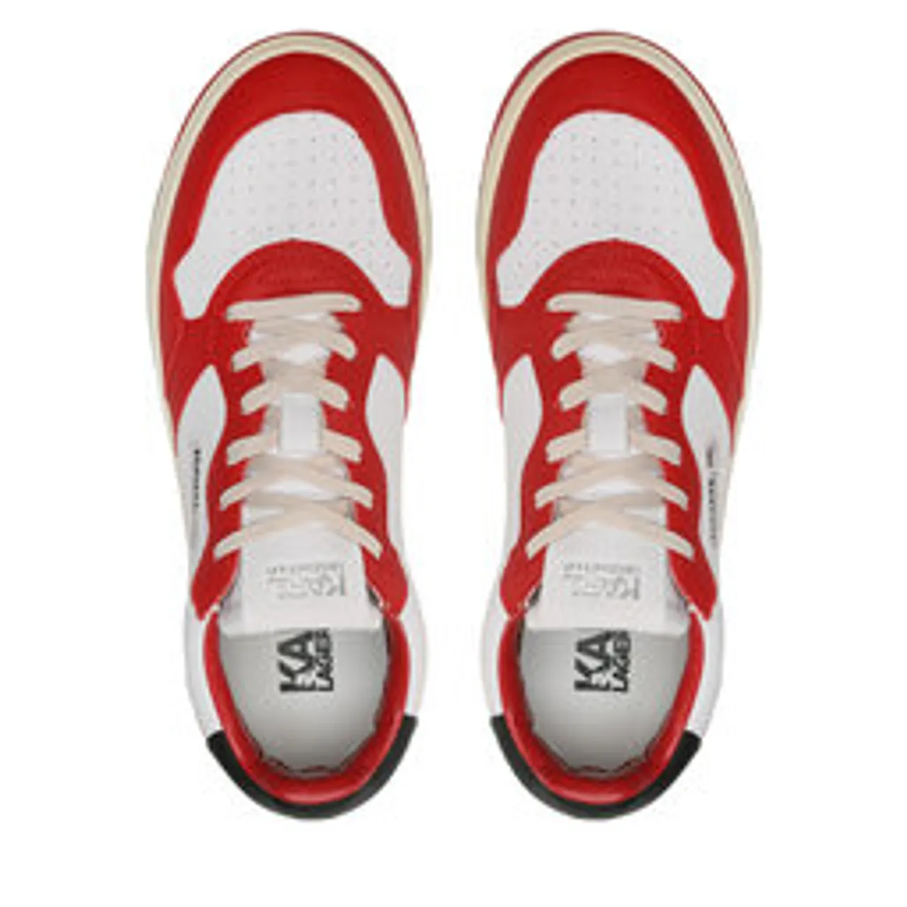 Sneakers KARL LAGERFELD KL53020 White/Red