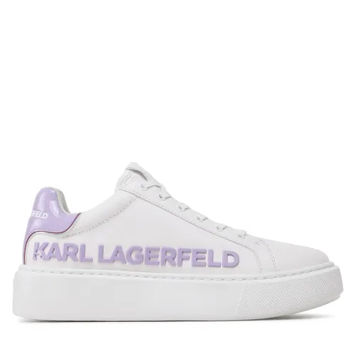 Sneakers KARL LAGERFELD KL62210 White Lthr w/Lilac