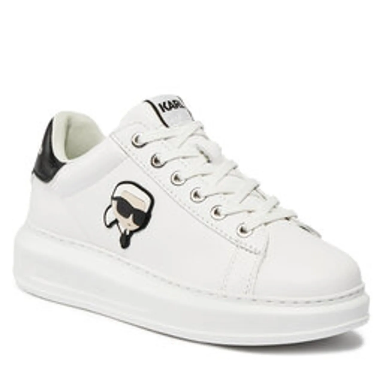 Sneakers KARL LAGERFELD KL62530N White Lthr 011