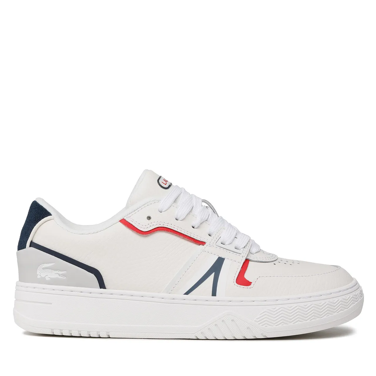 Sneakers Lacoste L001 0321 1 Sma 7-42SMA0092407 Wht/Nvy/Red