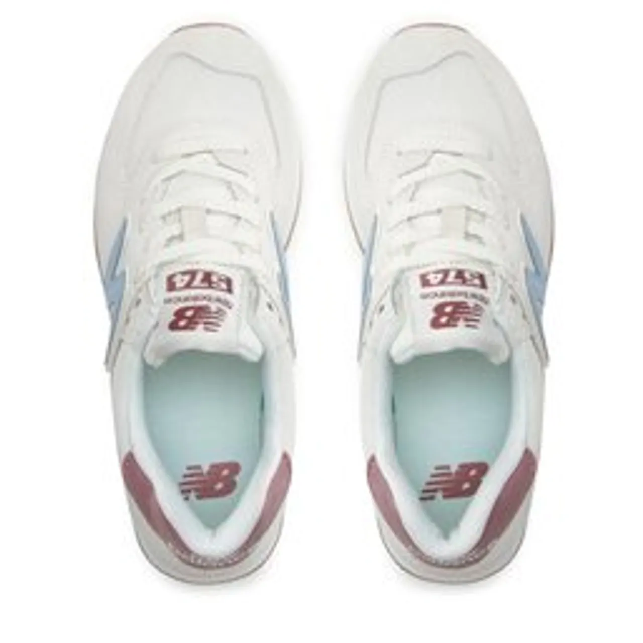 Sneakers New Balance WL574RD Écru