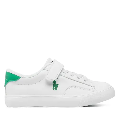 Sneakers Polo Ralph Lauren Theron V Ps RF104101 White Smooth PU/Green w/ Green PP