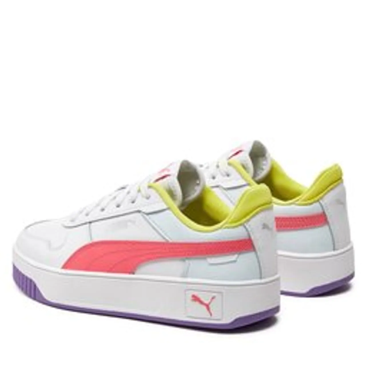 Sneakers Puma Carina Street Jr 393846-09 Puma White/Passionfruit/Puma Silver