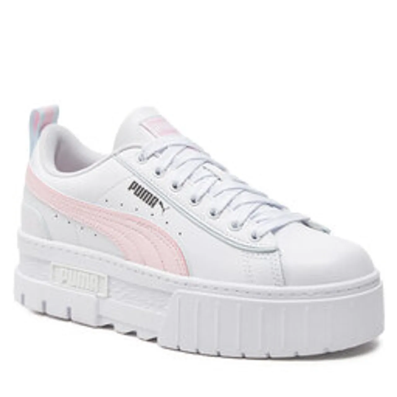Sneakers Puma Mayze Lth Piping Jr 396664-02 Puma White/Whisp Of Pink/Dewdrop