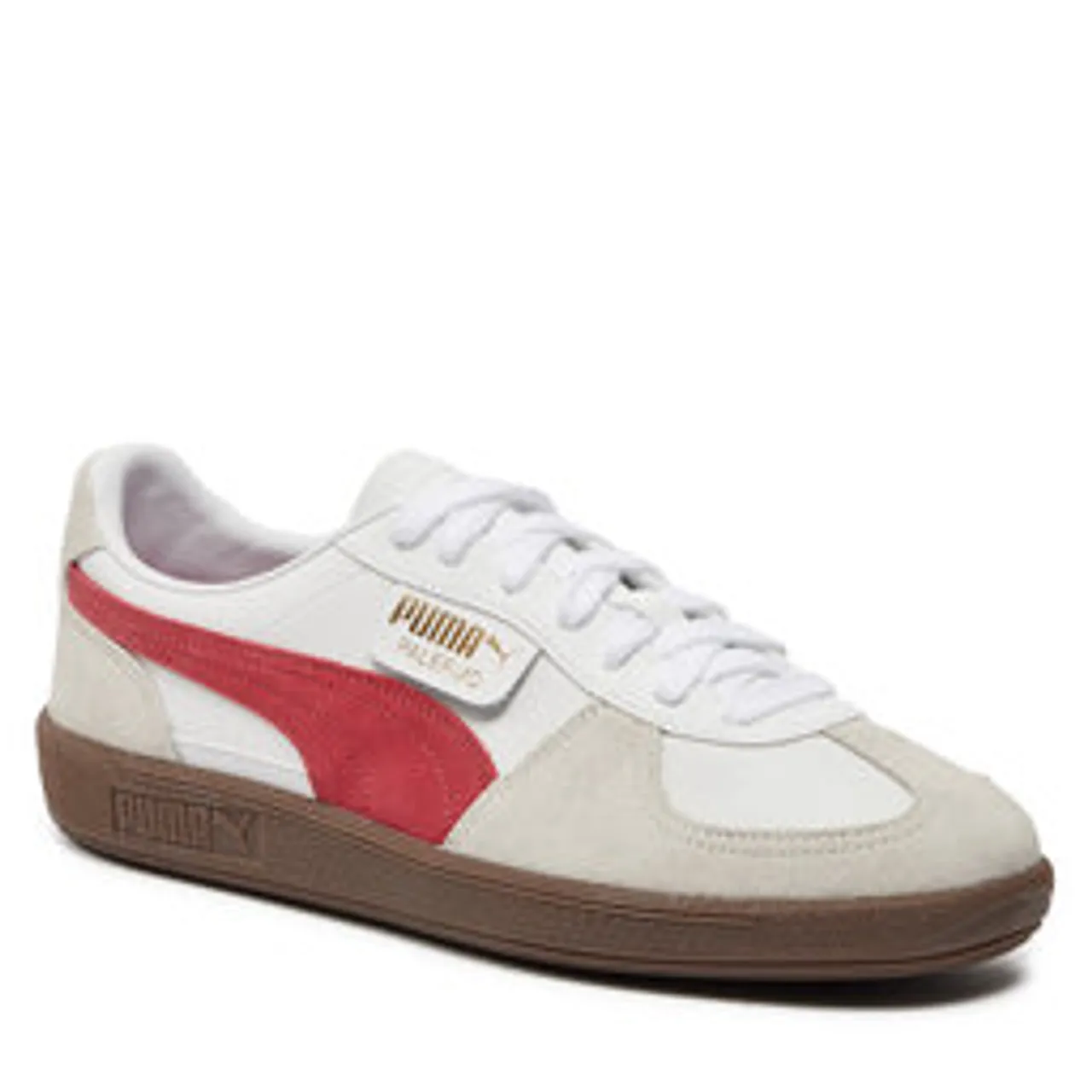 Sneakers Puma Palermo Lth 396464 05 Puma White/Vapor Gray/Club Red