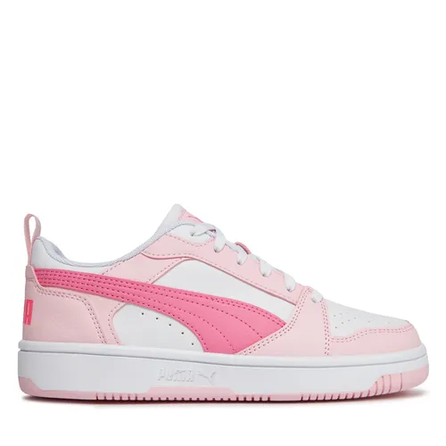 Sneakers Puma Puma Rebound V6 Lo Jr 393833 08 Puma White/Fast Pink/Whisp Of Pink