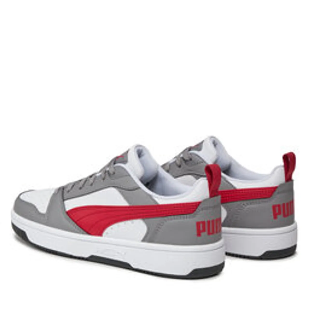Sneakers Puma Puma Rebound V6 Lo Jr 393833 09 Stormy Slate/Club Red/Puma Black