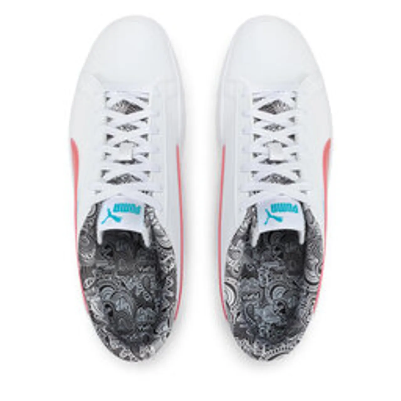 Sneakers Puma Smash V2 Me Happy 386396 01 White/Red/Blue/Atoll/Black