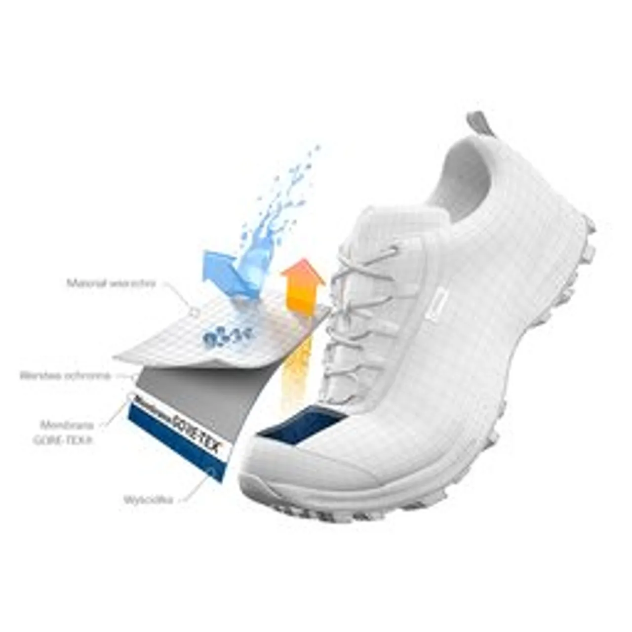 Sneakers Salomon X Ultra 4 GORE-TEX L47376500 Dunkelblau
