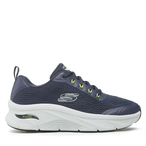 Sneakers Skechers Arch Fit D'Lux 232502/NVLM Navy/Lime