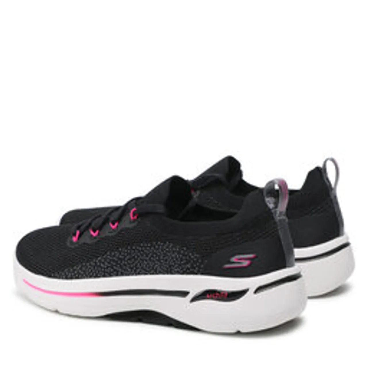Sneakers Skechers Go Walk Arch Fit 124863/BKHP Black/Hot Pink