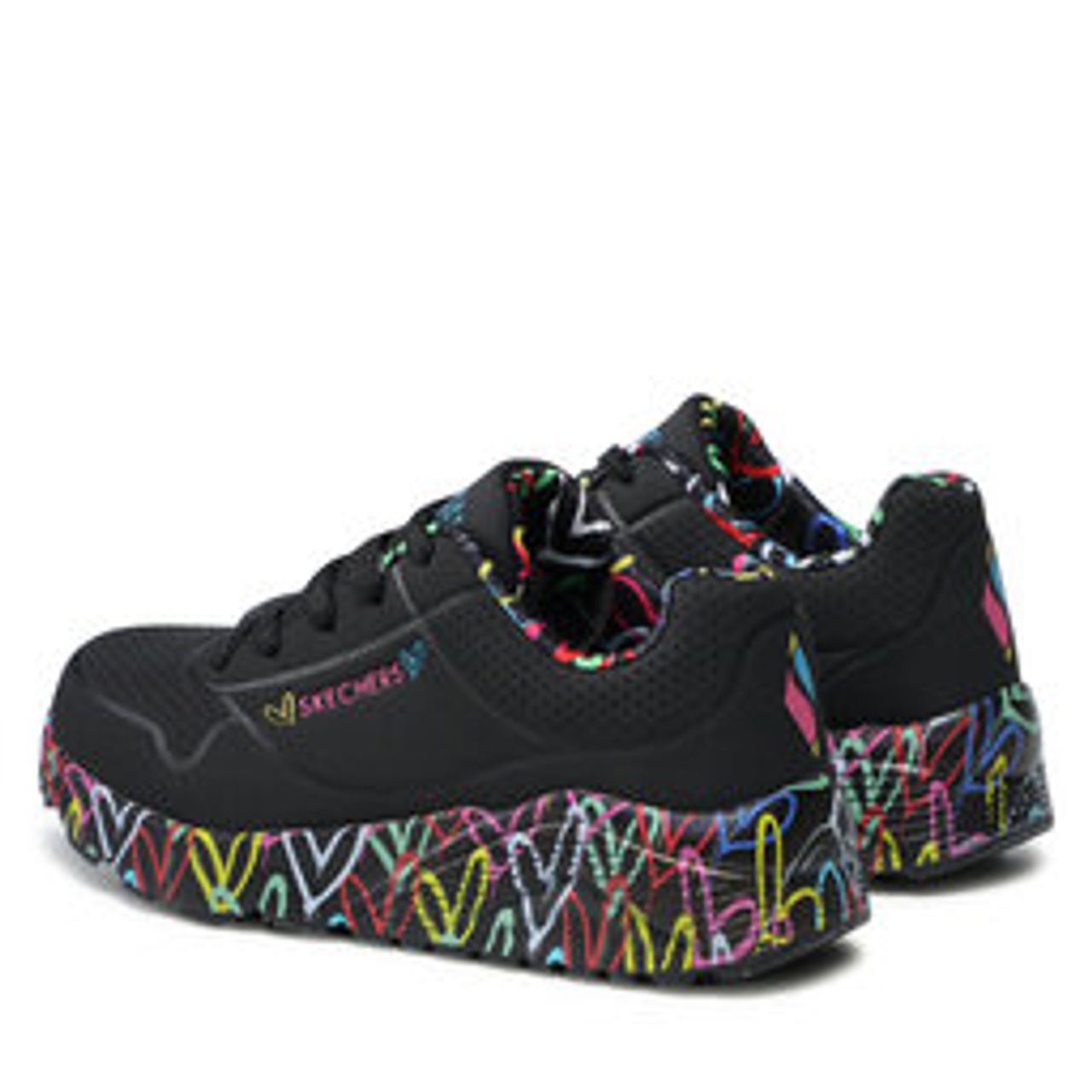 Sneakers Skechers Lovely Luv 314976L/BKMT Black/Multi