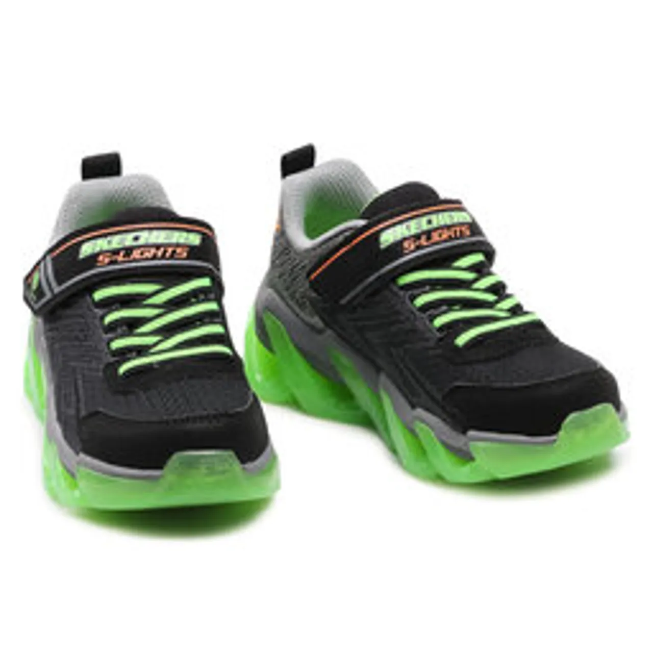Sneakers Skechers S Lights 400130L/BKLM Black/Lime
