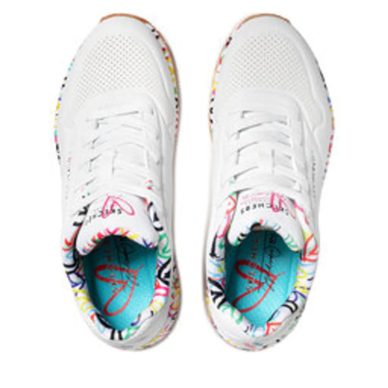 Sneakers Skechers Uno Loving Love 155506/WHT White