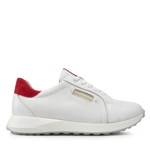 Sneakers Solo Femme 10102-01-N01/I75-03-00 Biały/Czerwony