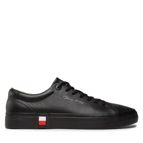 Sneakers Tommy Hilfiger Corporate Modern Vulc Leather FM0FM03727 Black BDS