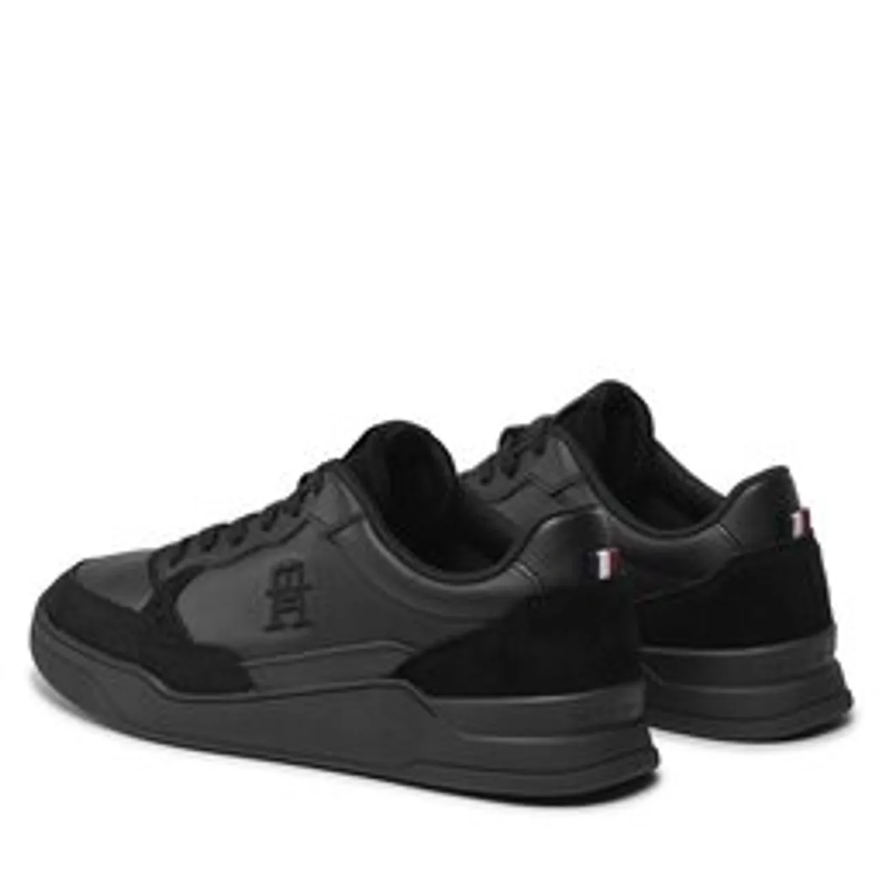 Sneakers Tommy Hilfiger Elevated Cupsole Lth Mix FM0FM04929 Black BDS
