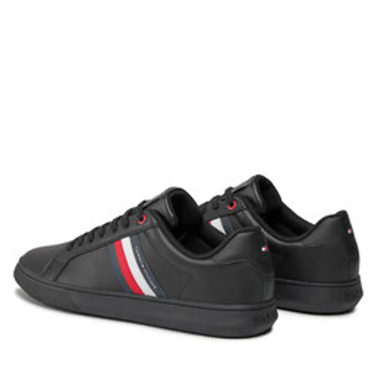 Sneakers Tommy Hilfiger Essential Leather Cupsole FM0FM04921 Triple Black 0GK