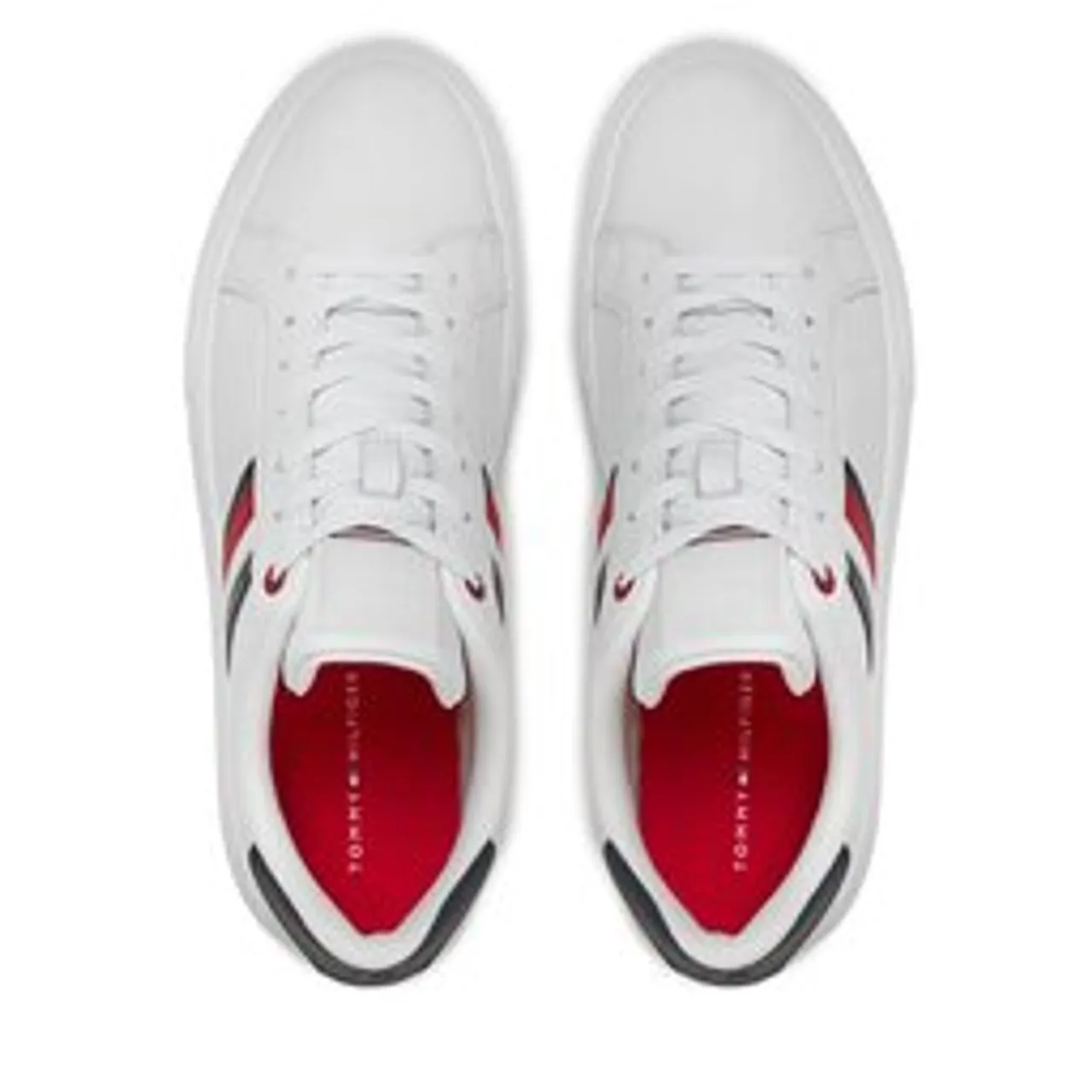 Sneakers Tommy Hilfiger Essential Leather Cupsole FM0FM04921 White YBS