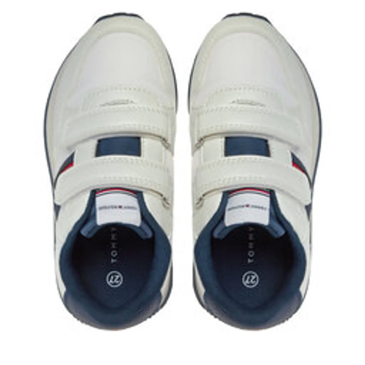 Sneakers Tommy Hilfiger Flag Low Cut Velcro Sneaker T1B9-33129-0208 S White 100