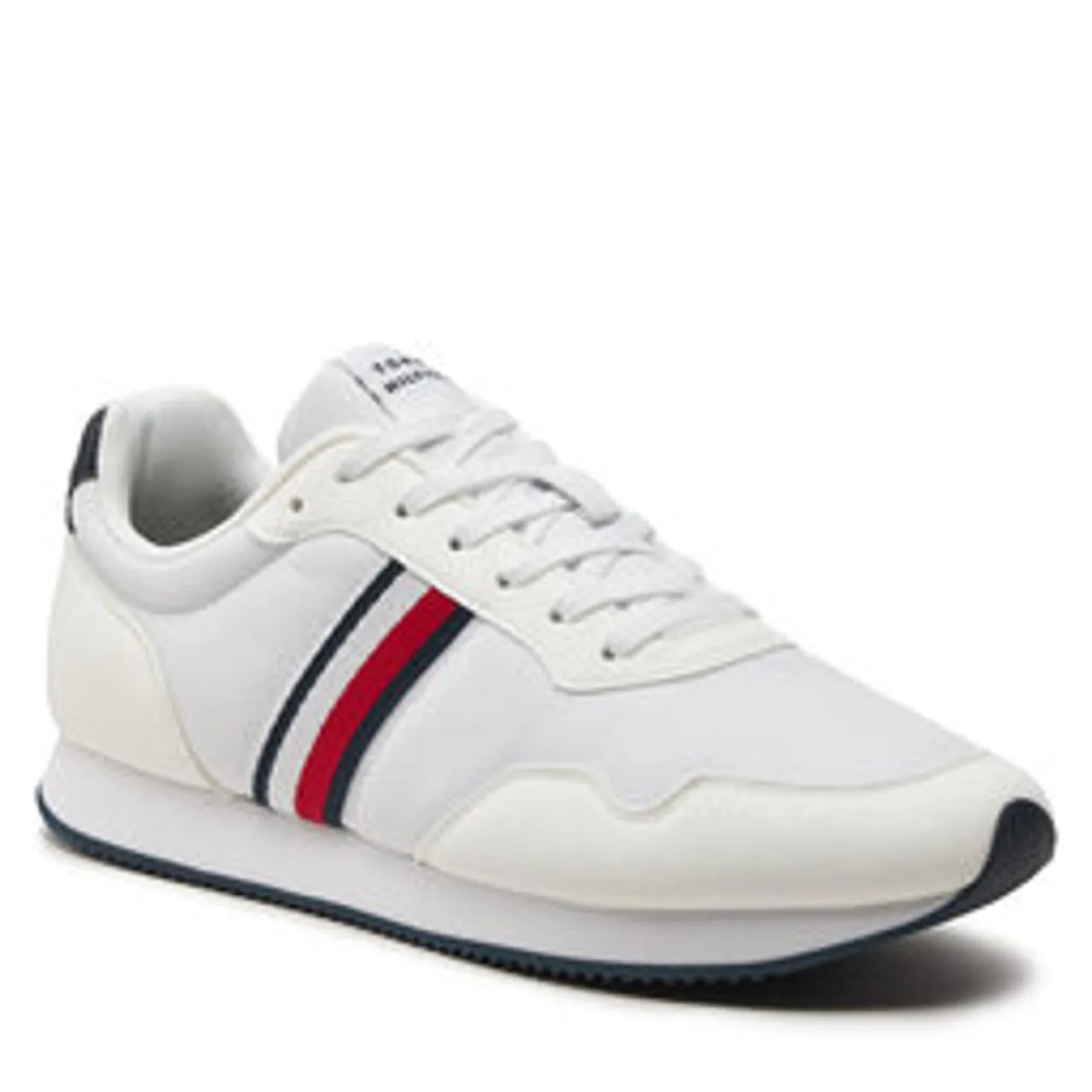 Sneakers Tommy Hilfiger Lo Runner Mix FM0FM04958 White YBS