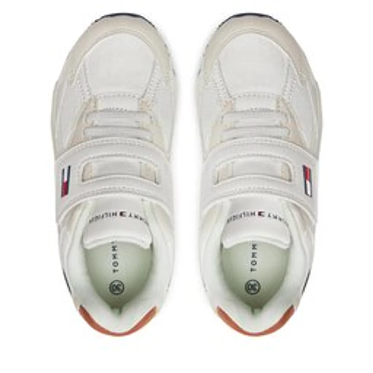 Sneakers Tommy Hilfiger Low Cut Lace-Up/Velcro Sneaker T1B9-33386-1729 M Beige/Tobacco A175