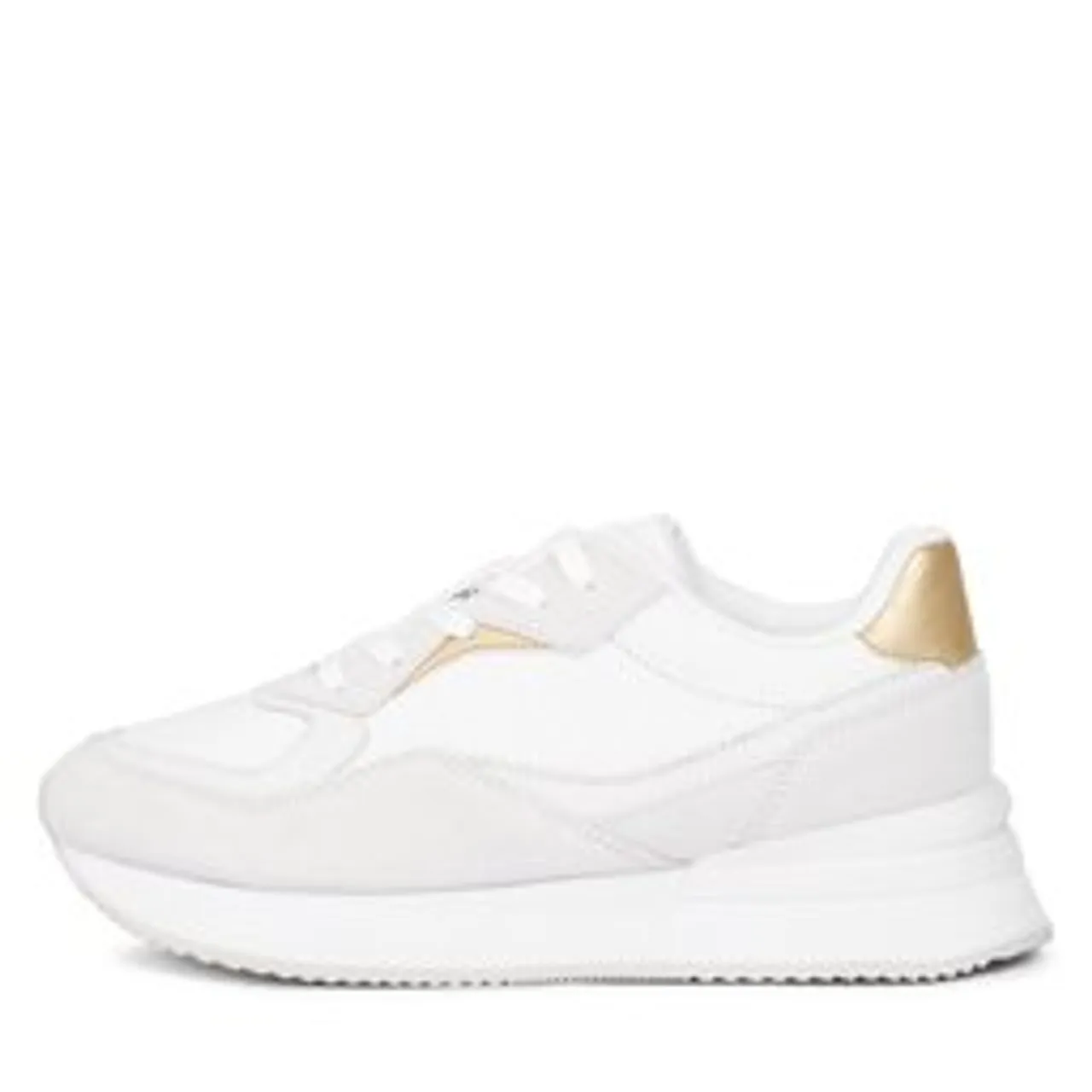 Sneakers Tommy Hilfiger Lux Monogram Runner FW0FW07816 White YBS