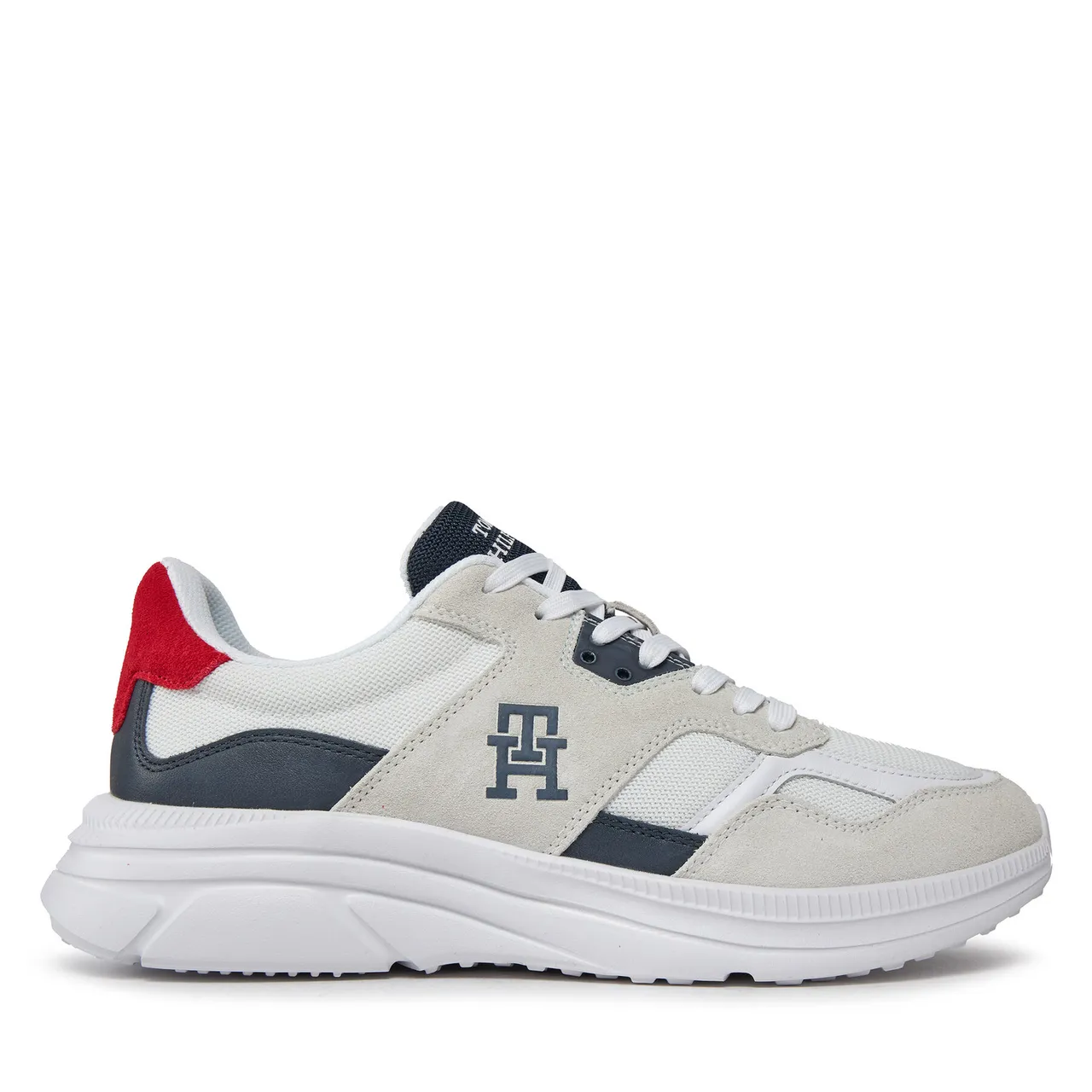Sneakers Tommy Hilfiger Modern Runner Lth Mix FM0FM04878 White YBS