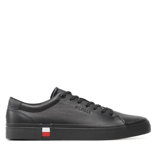 Sneakers Tommy Hilfiger Modern Vulc Corporate Leather FM0FM04351 Black BDS