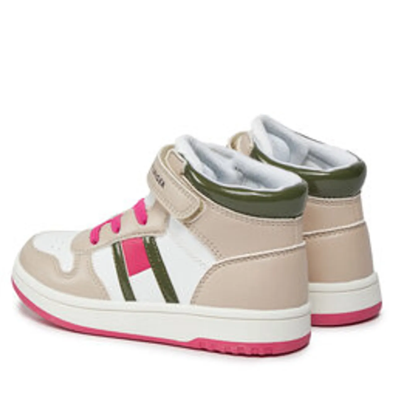 Sneakers Tommy Hilfiger T3A9-32961-1434Y609 S Beige/Off White/Army Green Y609