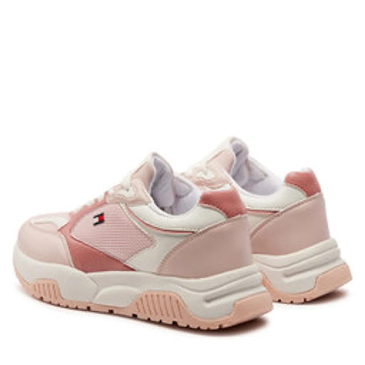 Sneakers Tommy Hilfiger T3A9-33219-1695 Rosa/Bianco X054