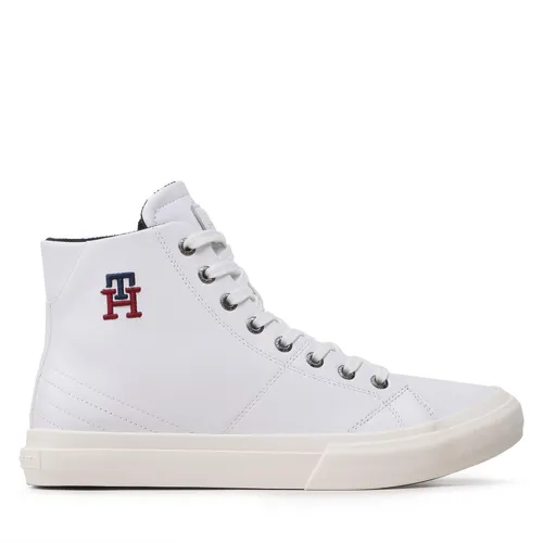 Sneakers Tommy Hilfiger Th Hi Vulc Street Leather FM0FM04739 White YBS