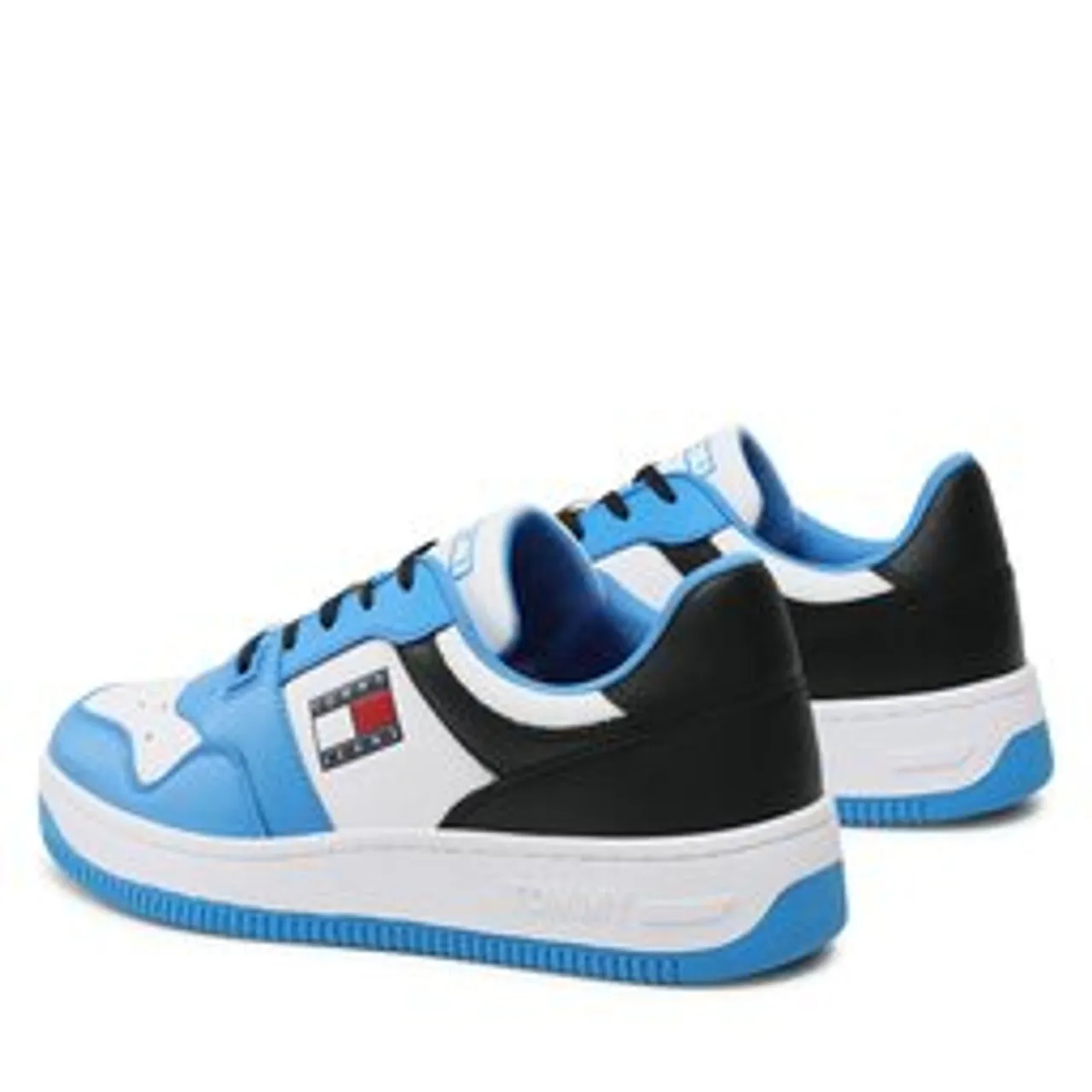 Sneakers Tommy Jeans Basket Leather EM0EM01162 Deep Sky Blue C2P