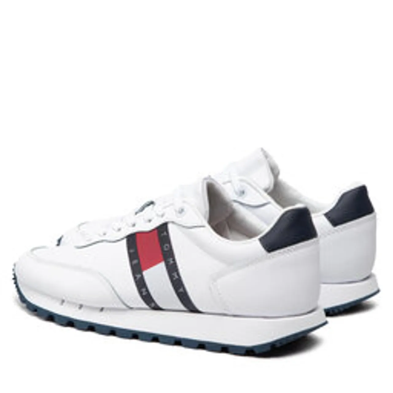 Sneakers Tommy Jeans Leather Runner EM0EM00898 White YBR