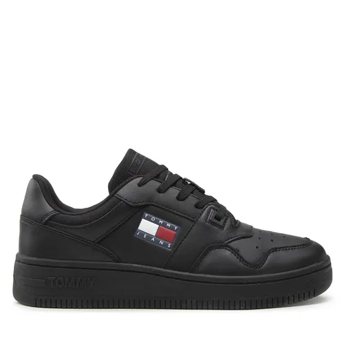 Sneakers Tommy Jeans Retro Basket EM0EM00955 Triple Black 0GK