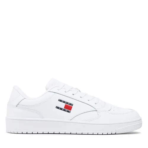 Sneakers Tommy Jeans Retro Leather EM0EM01190 White YBS