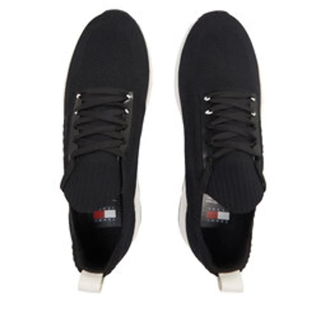 Sneakers Tommy Jeans Tjm Elevated Runner Knitted EM0EM01382 Black BDS