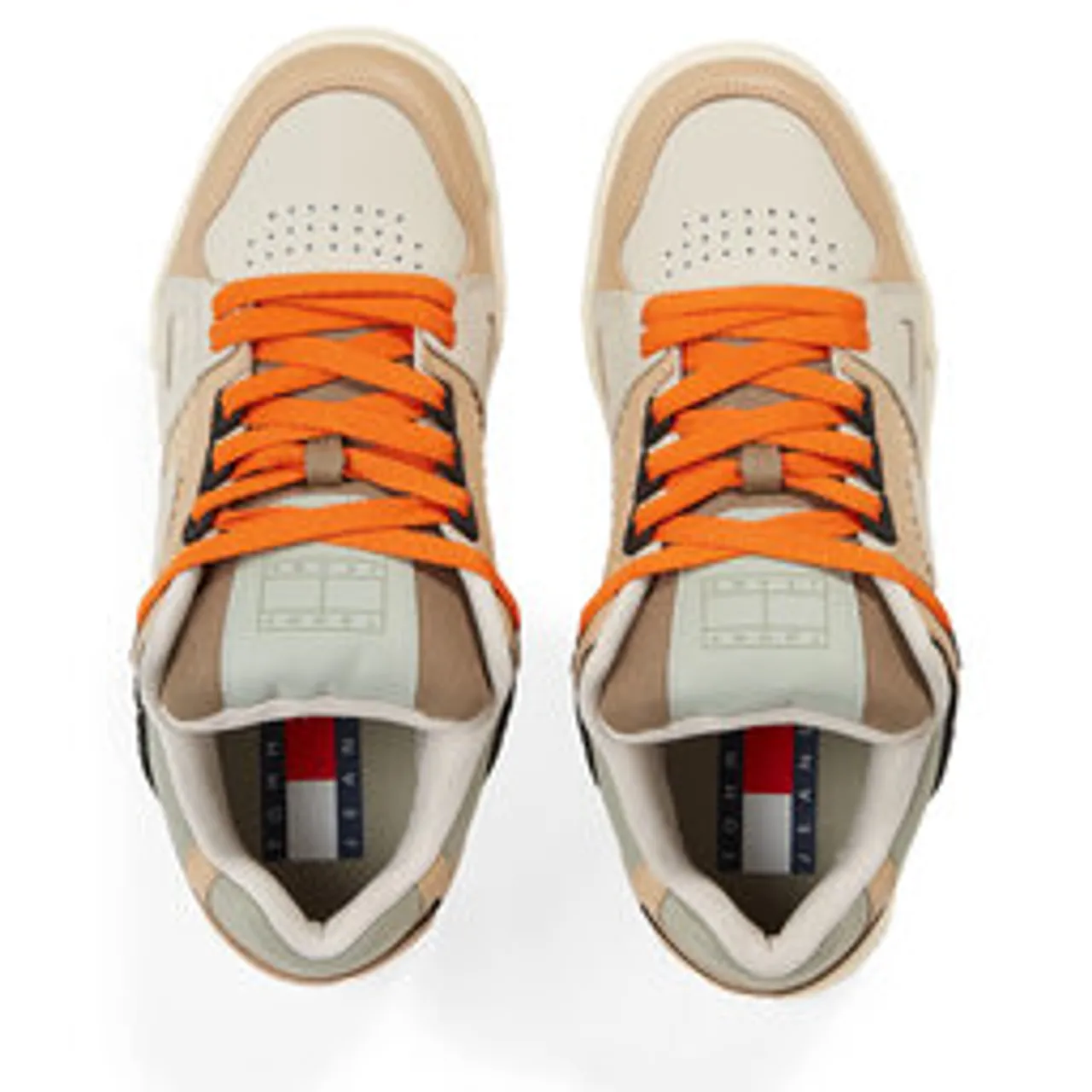 Sneakers Tommy Jeans Tjm Leather Skater Tongue EM0EM01260 Tawny Sand/Earth/Faded Willow AB0