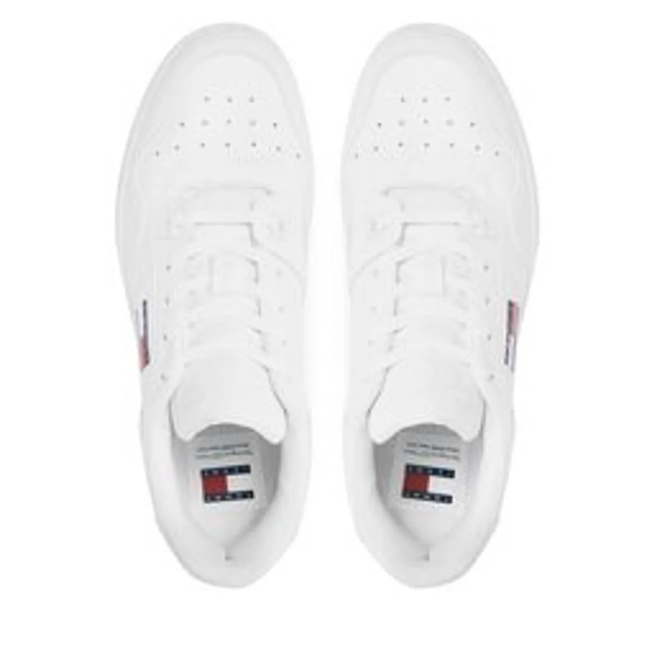 Sneakers Tommy Jeans Tjm Retro Basket Ess EM0EM01395 White YBR