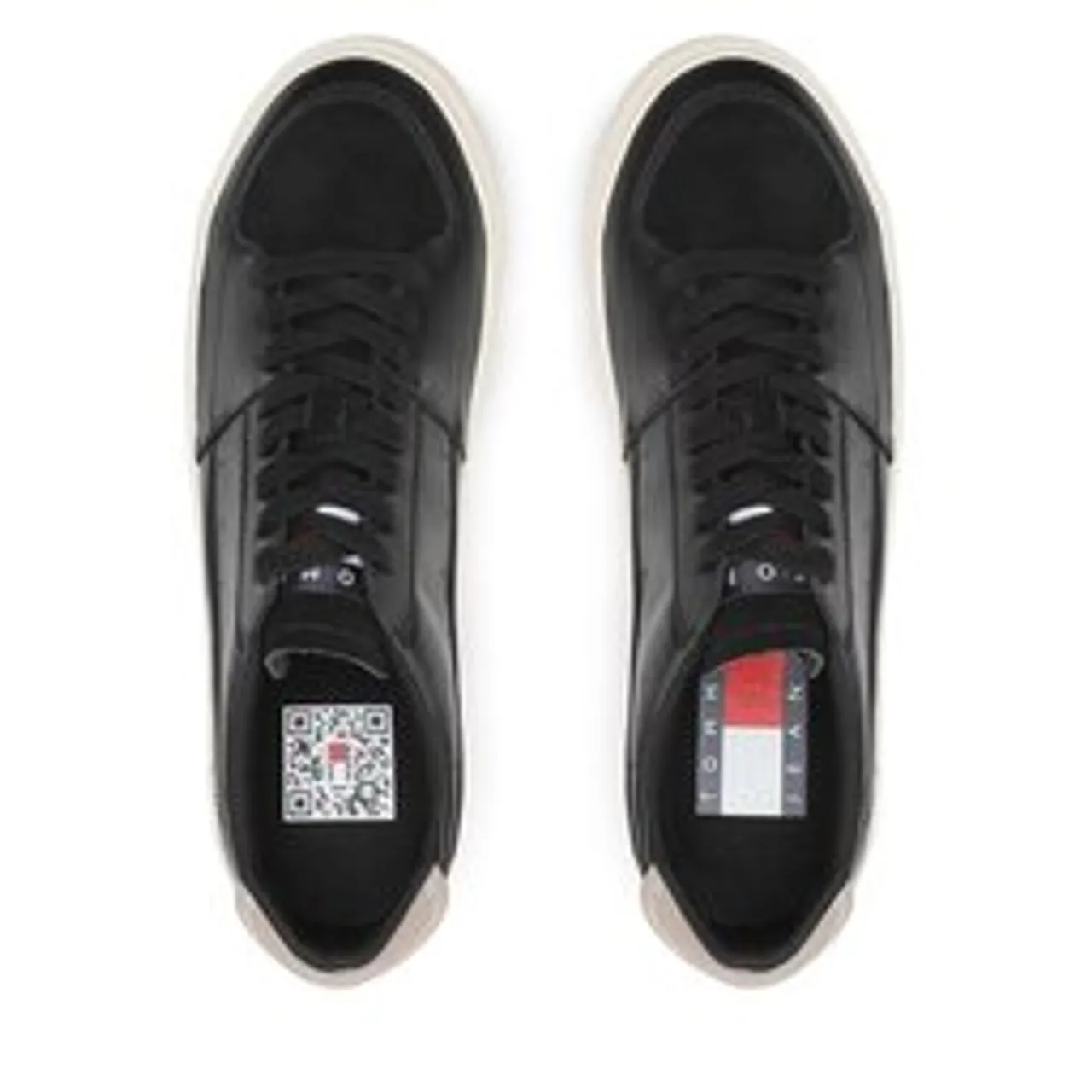 Sneakers Tommy Jeans Vulcanized Ess EM0EM01106 Black BDS
