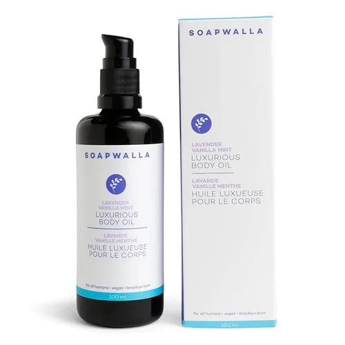 Soapwalla - Luxurious Body Oil - Lavender. Vanilla & Mint 100ml Körperöl