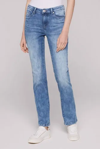 SOCCX Regular-fit-Jeans mit normaler Leibhöhe