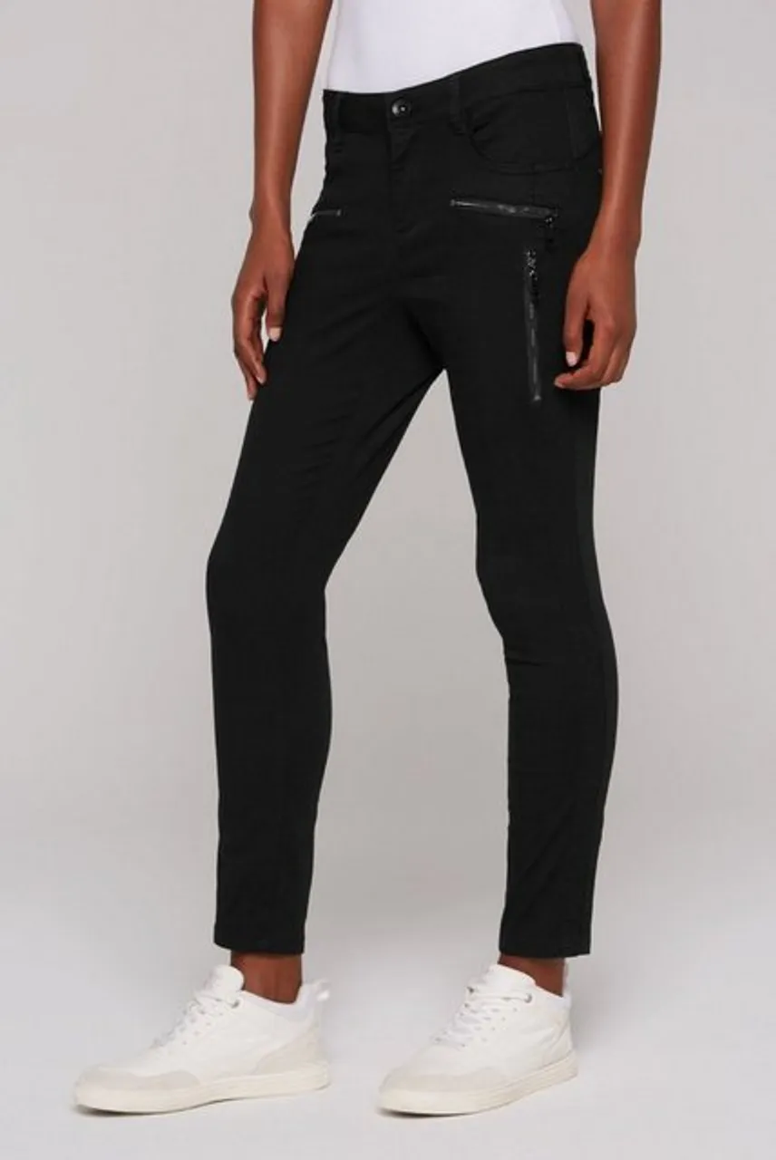 Soccx Slim-fit-Jeans mit verkürztem Bein - Preise vergleichen